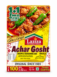Laziza Achar Gosht Masala – Pickle Meat Recipe Mix