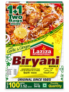 Laziza Biryani Masala – Classic Rice Recipe Mix