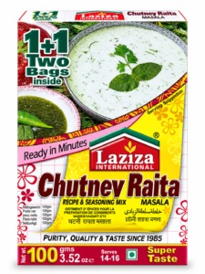 Laziza Chutney Raita Masala – Cooling Dip Seasoning