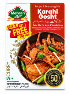 Mehran Karahi Gosht Masala – Traditional Curry Recipe Mix