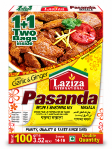 Laziza Pasanda Masala – Creamy Meat Curry Recipe Mix