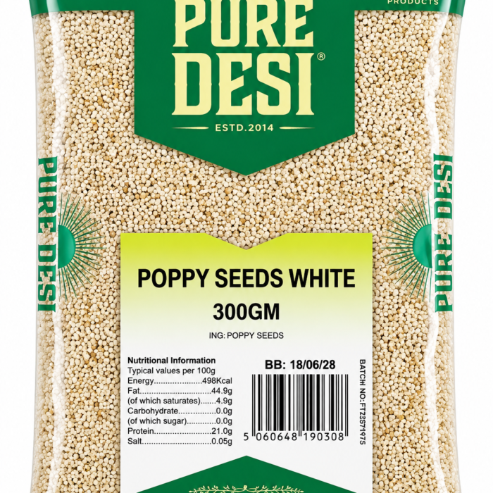 Poppy Seeds White