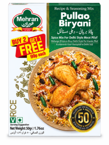 Mehran Pulao Biryani Masala – Aromatic Rice Recipe Mix