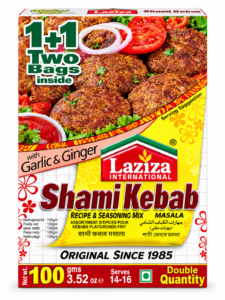 Laziza Shami Kebab Masala – Traditional Kebab Recipe Mix