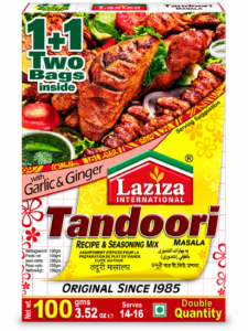 Laziza Tandoori Masala – Grilled Chicken Recipe Mix