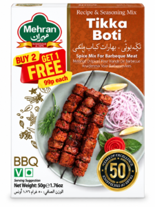 Mehran Tikka Boti Masala – BBQ Meat Recipe Mix