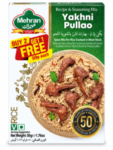 Mehran Yakhni Pulao Masala – Aromatic Rice Recipe Mix