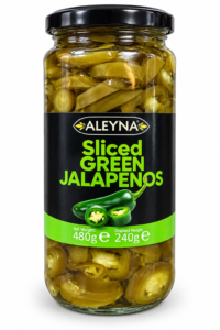 Aleyna Sliced Green Jalapenos
