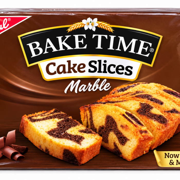 Bake Time Cake Slices Marble