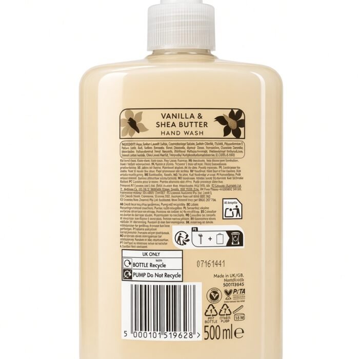 Cussons Collection Nourising Vanilla & Shea Butter Hand Wash Antibacterial_1 Cussons Collection Nourising Vanilla & Shea Butter Hand Wash Antibacterial_1
