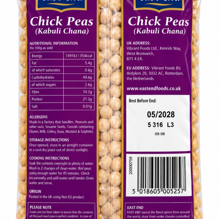 East End Chick Peas_1 East End Chick Peas_1