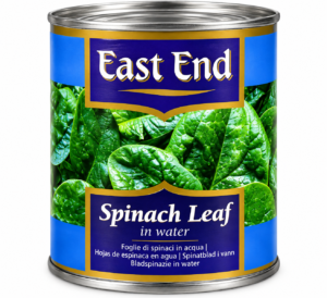 East End Spinach Leaf In Water