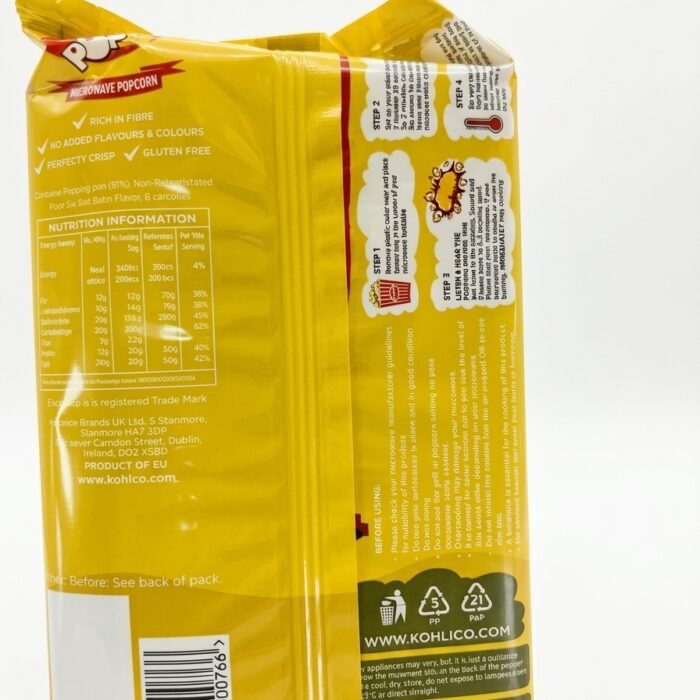 Eazy Pop Butter Micromave Popcorn_1