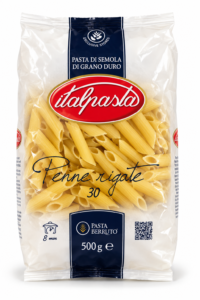 Italpasta Penne Rigate No. 30 Italian Pasta