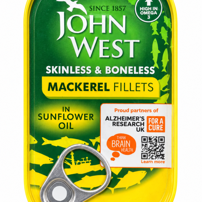 John West Skinless &Boneless Mackerel Fillets In Sun Flower Oil John West Skinless &Boneless Mackerel Fillets In Sun Flower Oil