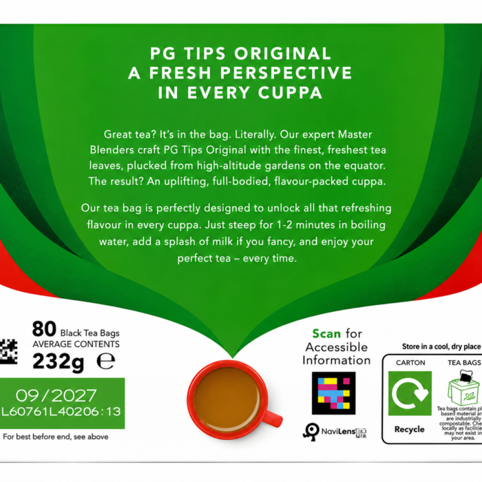 Original PG Tips 80 Tea bags_1 Original PG Tips 80 Tea bags_1