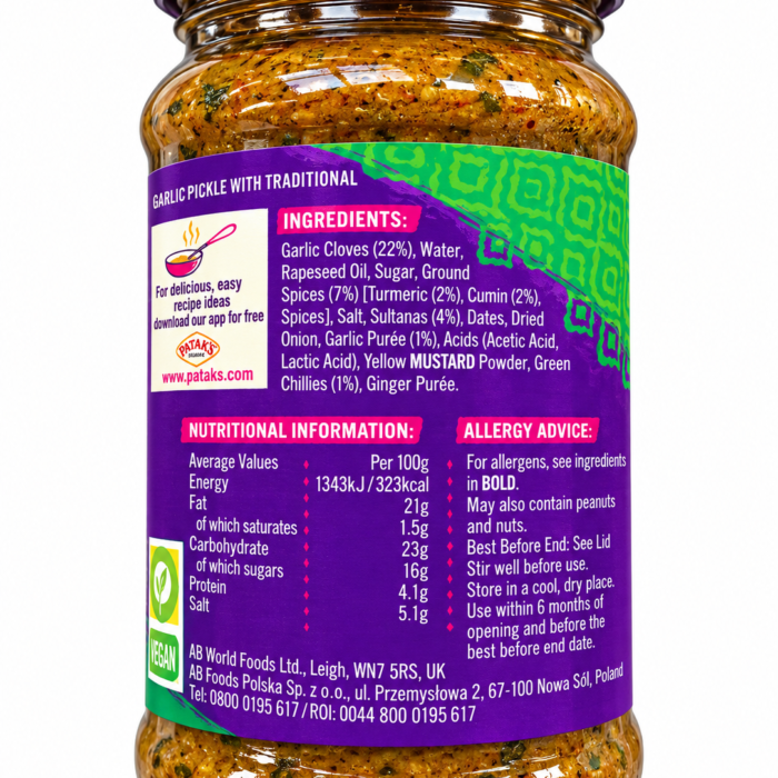Pataks Garlic Pickle_1 Pataks Garlic Pickle_1