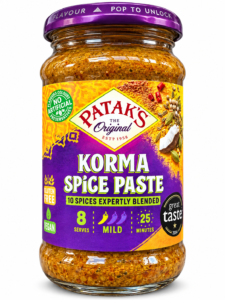 Pataks Korma Spice Waste