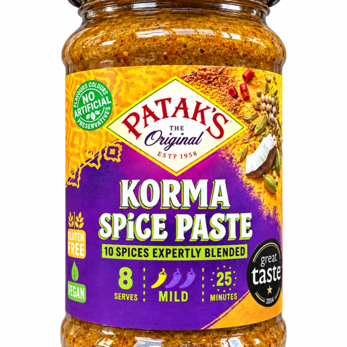 Pataks Korma Spice Waste