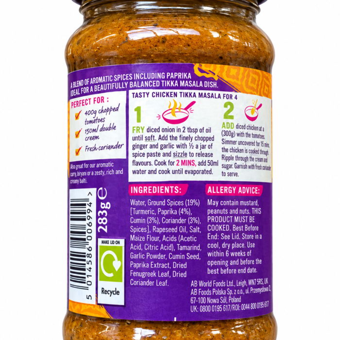 Pataks Tikka Masala Spice Paste_1