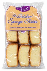 Pico 18 golden Sponge Slices