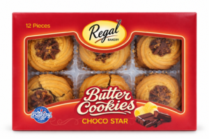 Regal Butter cookies choco star