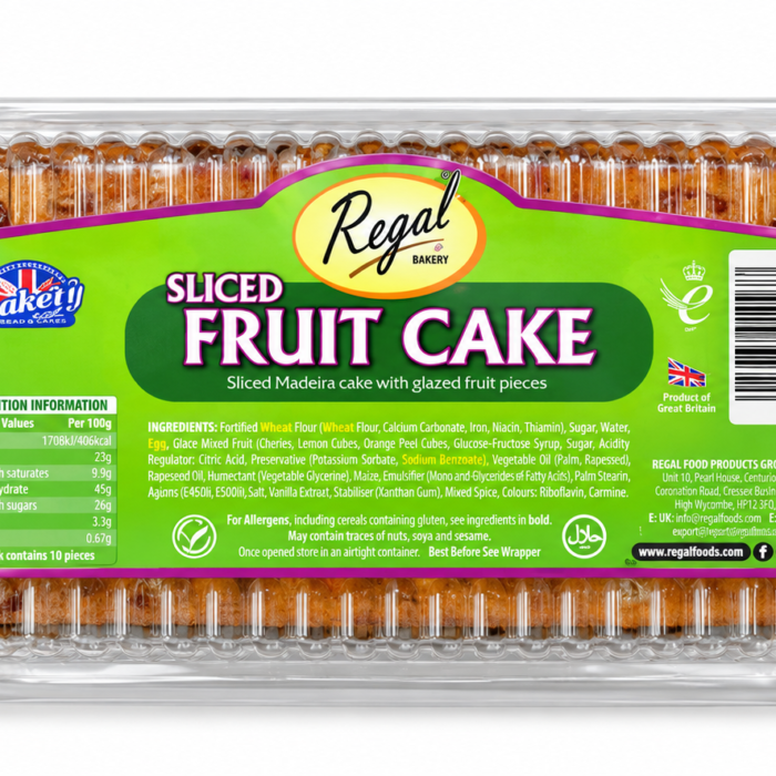 Regal Sliced Fruit Cake